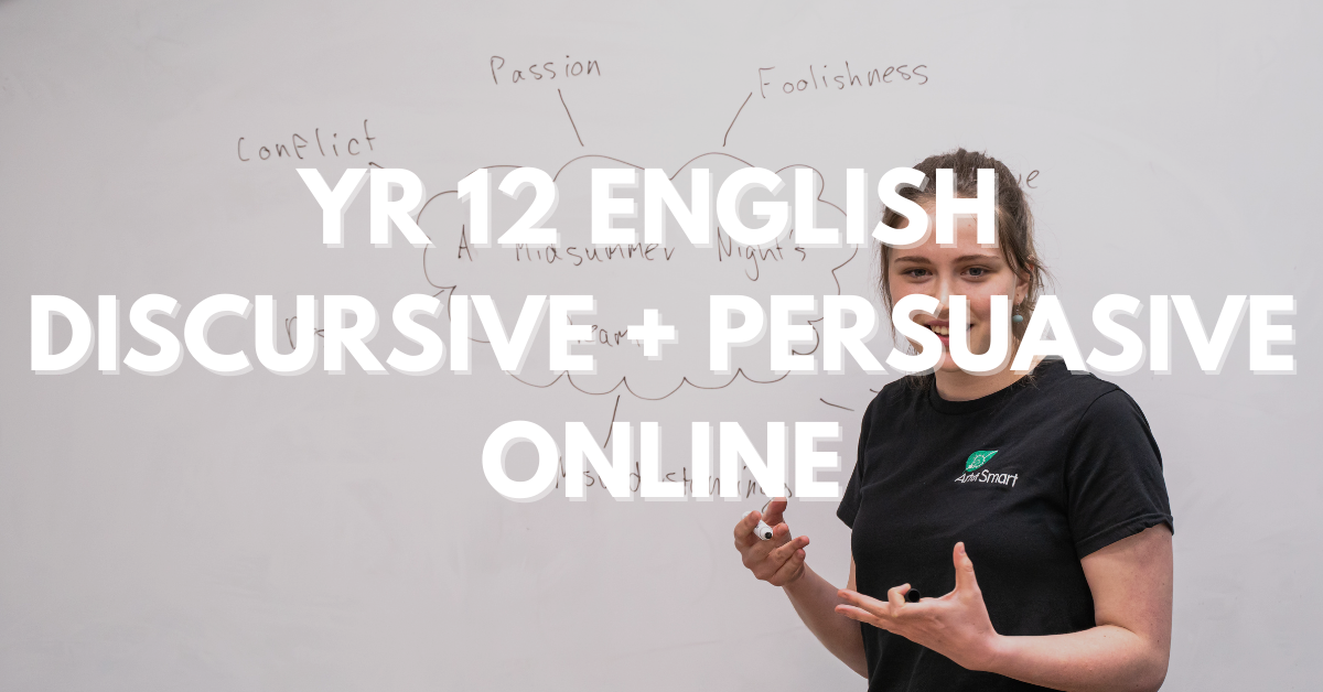 English Discursive & Persuasive Online