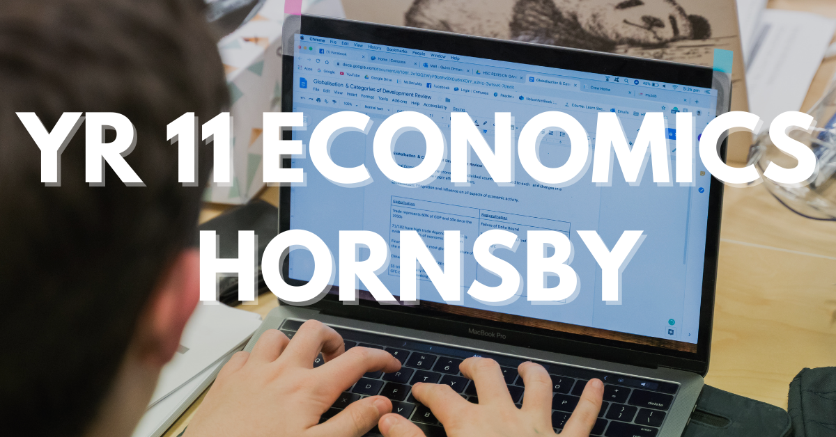 Year 11 Economics Hornsby