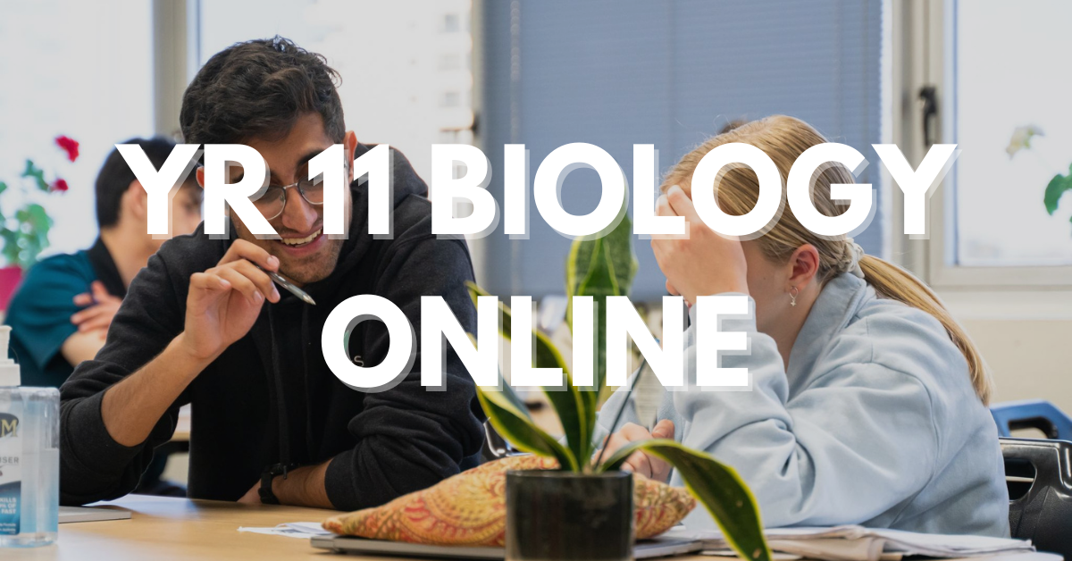 Year 11 Biology Online