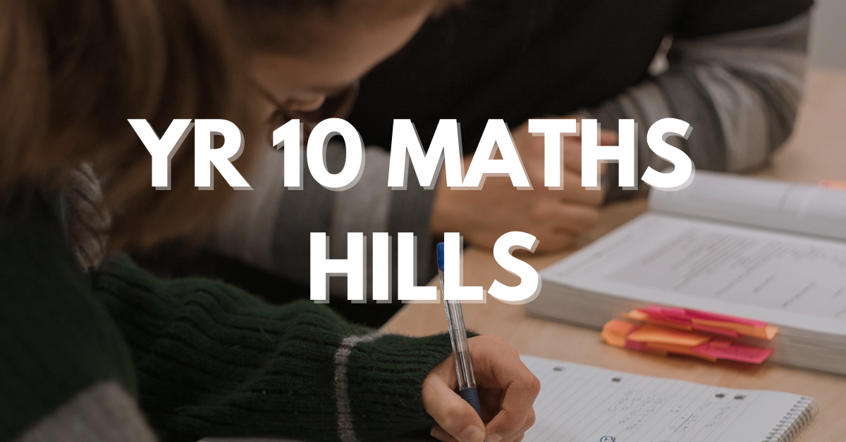 year 10 maths hills